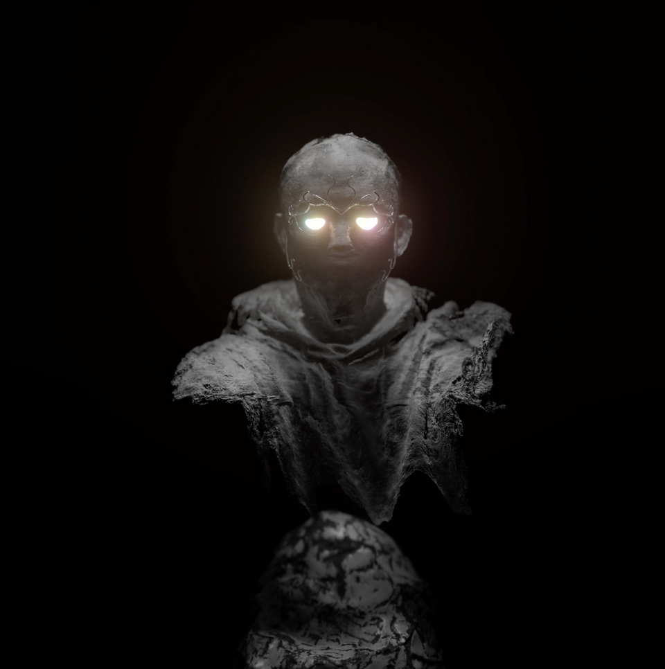 Screenshot montrant la sculpture 3D réalisée par PARISTREIZELAB