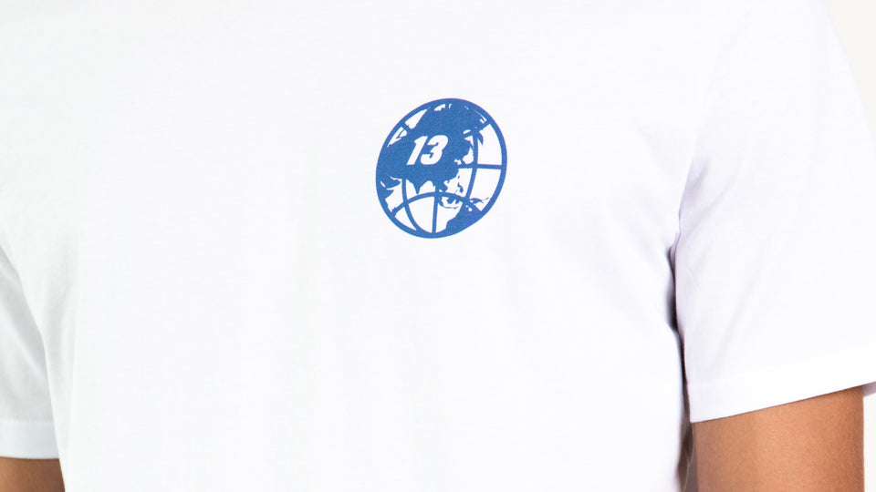 tee shirt blanc logo PARISTREIZELAB